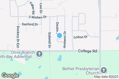 Map image of the property - 4072 Destin Dr