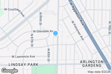 Map image of the property - 4539 N 84th St