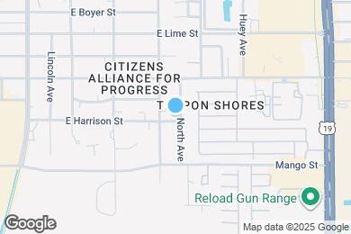 Map image of the property - 624 North Ave