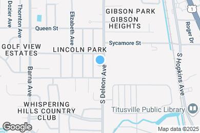 Map image of the property - 1720 S Deleon Ave