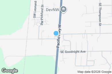 Map image of the property - 2880 SW 3rd St