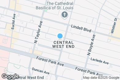 Map image of the property - 4414 W Pine Blvd
