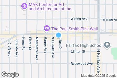 Map image of the property - 651 N Kilkea Dr