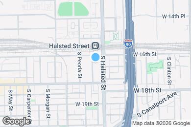 Map image of the property - 1615 S Newberry Ave