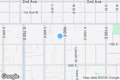 Map image of the property - 88 S 900 E