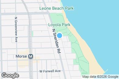 Map image of the property - 7033 N Sheridan Rd