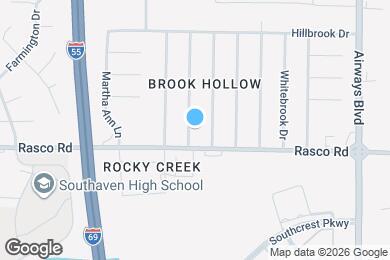 Map image of the property - 8044 Oakbrook Dr