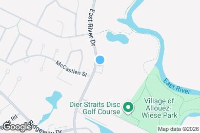 Map image of the property - Allouez Parkway Apartments