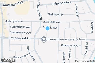 Map image of the property - 2882 Cottonwood Cove