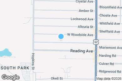 Map image of the property - 100 Ladner Ave