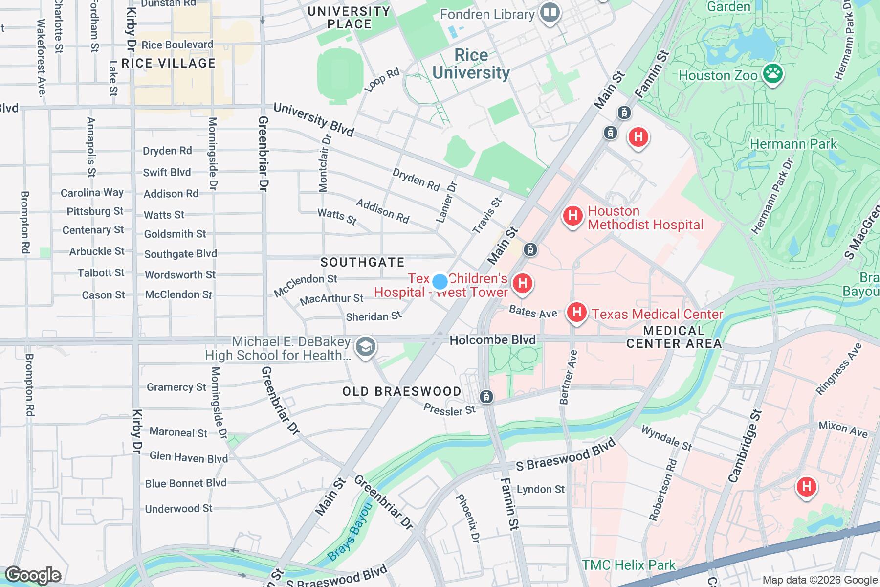 Latitude Med Center - 1850 Old Main St Houston TX 77030 | Apartment Finder