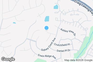 Map image of the property - 3207 Erwin Trace Dr