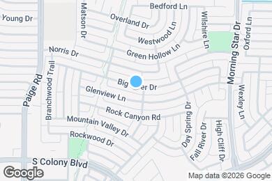 Map image of the property - 5557 Big River Dr