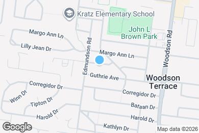 Map image of the property - 9522 Trefore Ave