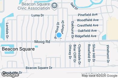 Map image of the property - 3509 Kingsbury Dr