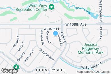 Map image of the property - 10729 Owens St