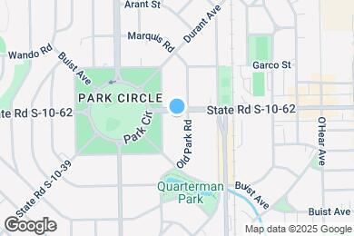 Map image of the property - 1151 E Montague Ave