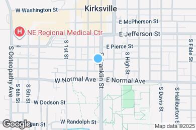 Map image of the property - 504 S Franklin St