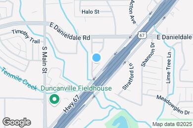 Map image of the property - 1615 Horizon St