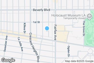 Map image of the property - 143 S Hayworth Ave