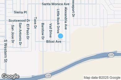 Map image of the property - 8411 Little Rock Drive