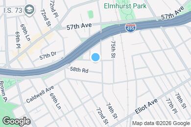 Map image of the property - Gorgeous 1.5 bedroom in Maspeth