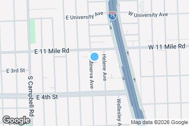 Map image of the property - 125 S Minerva Ave