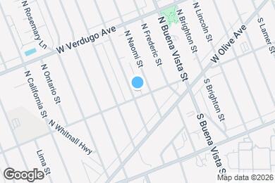 Map image of the property - 208 N Florence St