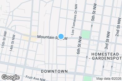 Map image of the property - 718 Mountain Rd NW