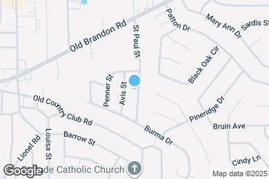 Map image of the property - 329 St Paul St