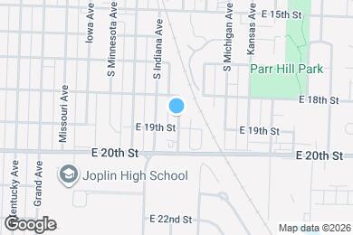 Map image of the property - 1824 Illinois Ave