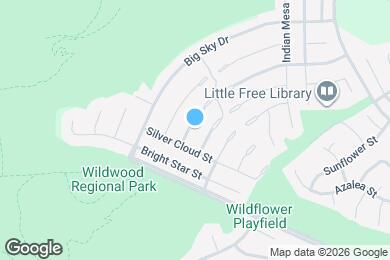 Map image of the property - 3078 Saddleback Ct
