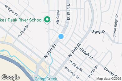 Map image of the property - 3044 W Platte Ave