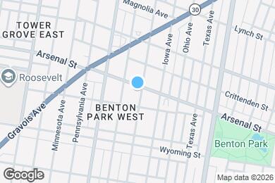 Map image of the property - 3107 California Ave