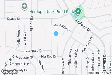 Map image of the property - 1031 Mercer Dr