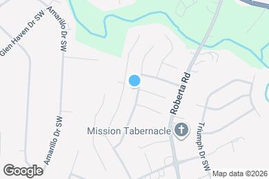 Map image of the property - 3652 Stonefield St SW