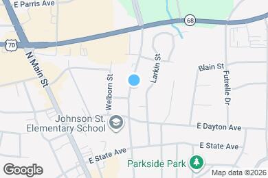 Map image of the property - 1806 Johnson St