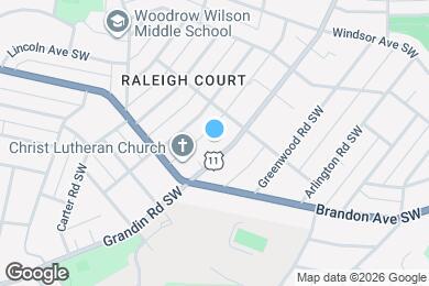 Map image of the property - 1929 Grandin Rd SW