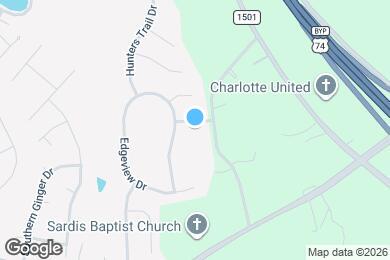 Map image of the property - 1005 Glen Hollow Dr