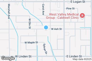 Map image of the property - 317 W Ash St