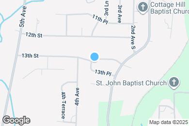 Map image of the property - 325 13th St
