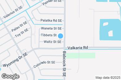 Map image of the property - 1689 Waltz St SE