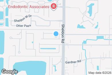 Map image of the property - 8811 Tropical Palm Dr