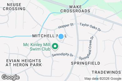 Map image of the property - 3601 Bretton Mill Dr