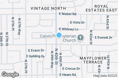 Map image of the property - 14610 N 40th Pl