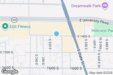 Map image of the property - 361 E 1420 S