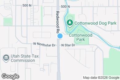 Map image of the property - 348 N Redwood Rd