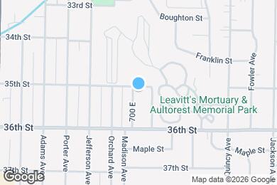 Map image of the property - 3506 Madison Ave