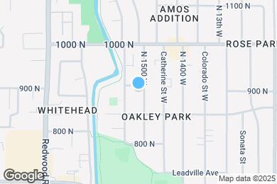 Map image of the property - 887 N 1500 W