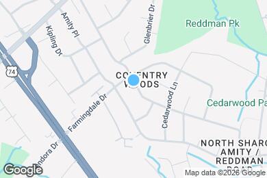 Map image of the property - 5000 Coronado Dr